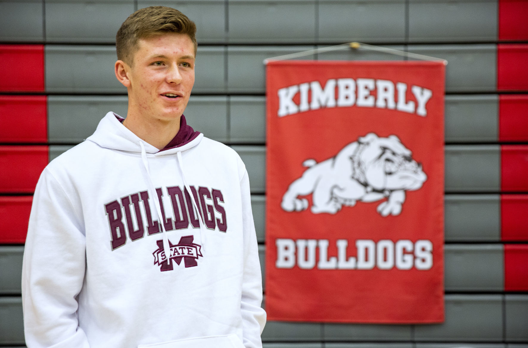 Four Kimberly students sign college letters of intent